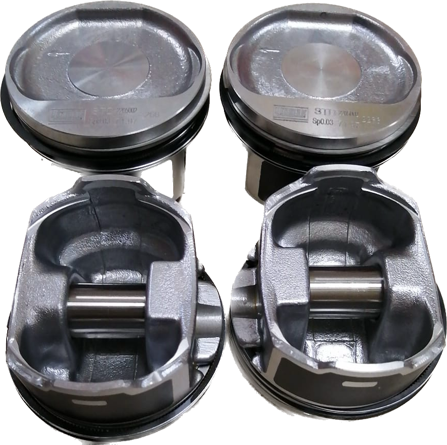 Motor Piston+Segman Tk.Std 1.4 8 Valf Albea-Doblo