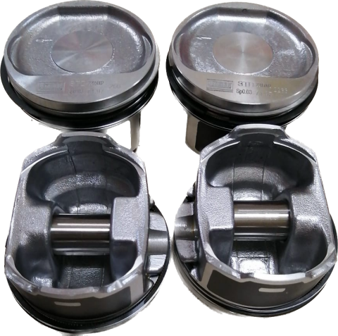 Motor Piston+Segman Tk.Std 1.4 8 Valf Albea-Doblo