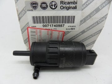 Cam Yıkama Fiskiye Motoru Linea-Fiorino-Egea-Doblo 2010 Sonrası (Tek Çıkış)