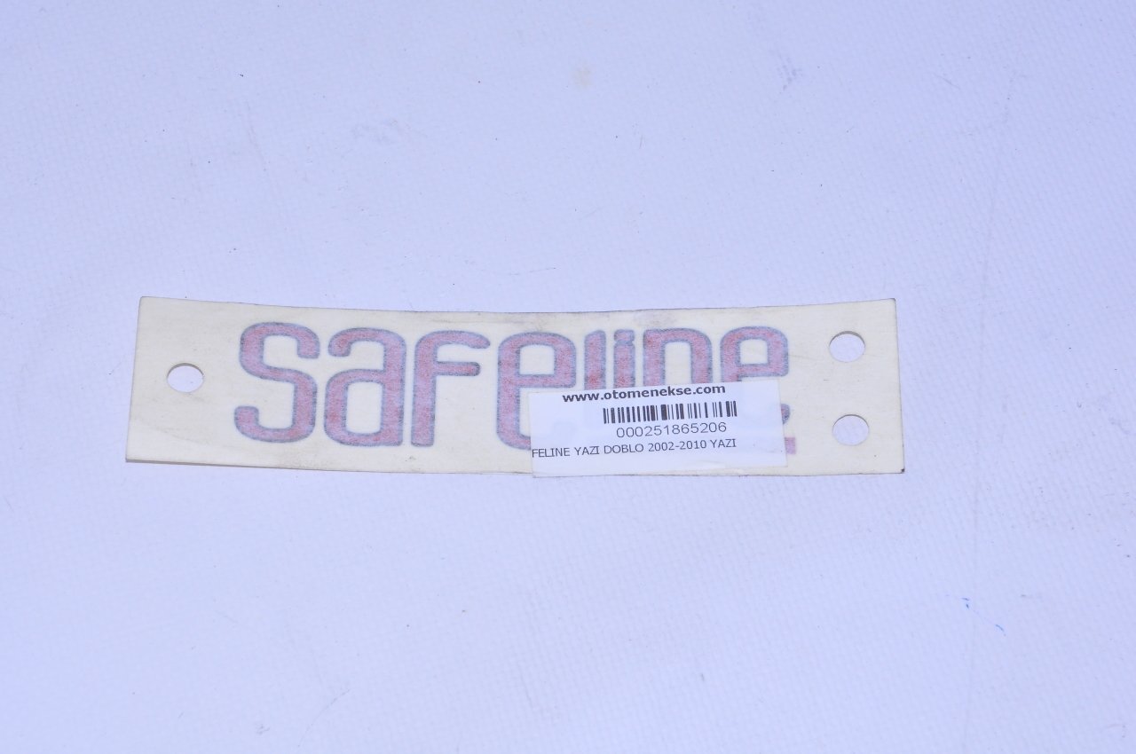 Safelıne Yazı (Çamurluk İçin) Doblo 2002-2010 Arası