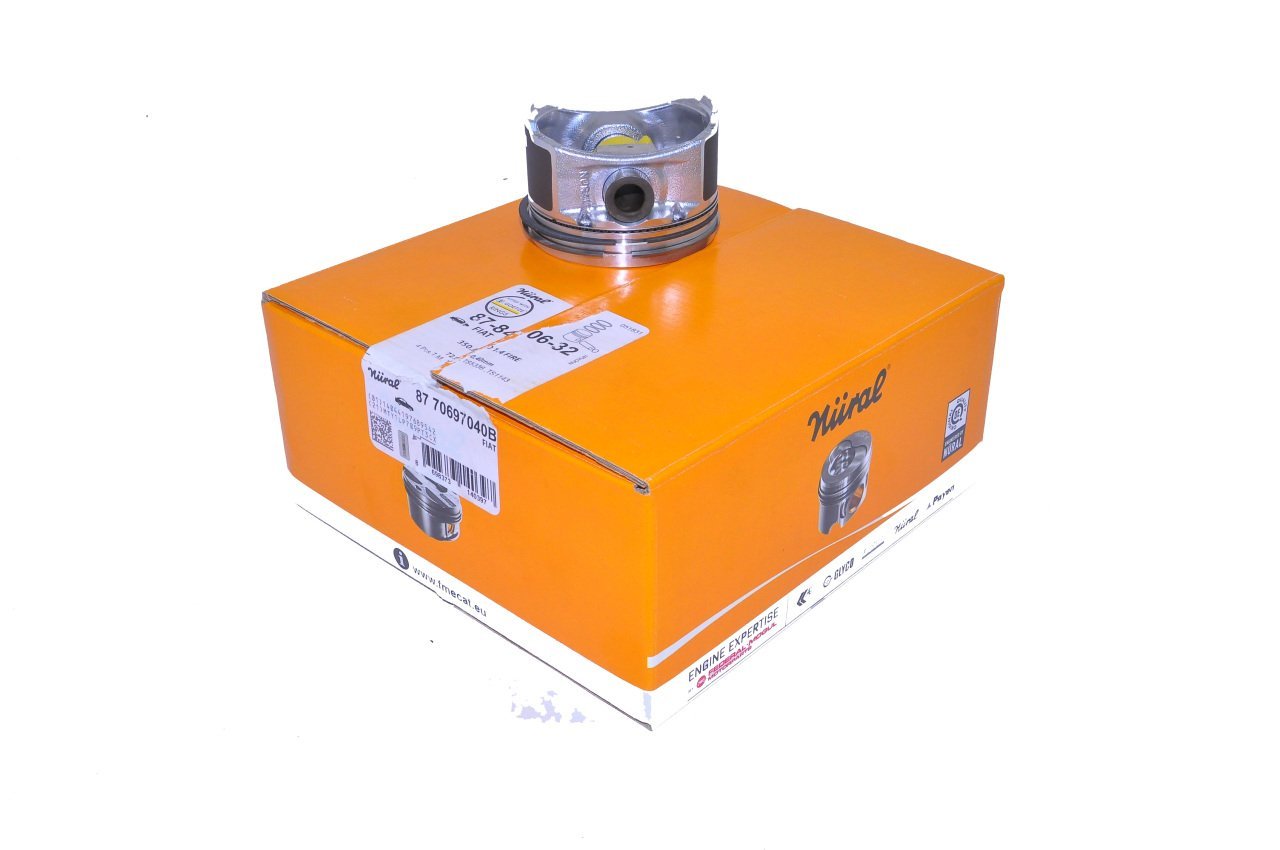 Motor Piston+Segman Tk.Std 1.4 8 Valf Albea-Doblo