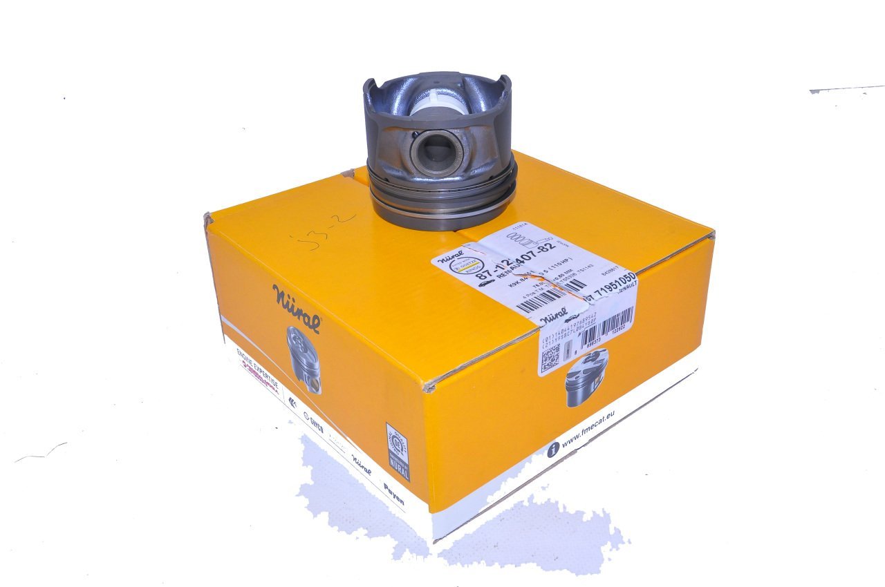 Motor Piston+Segman Tk.Std 1.5 Fluence-Megane III-Scenic III-Dacıa Sandero (Euro 5 110 Hp)