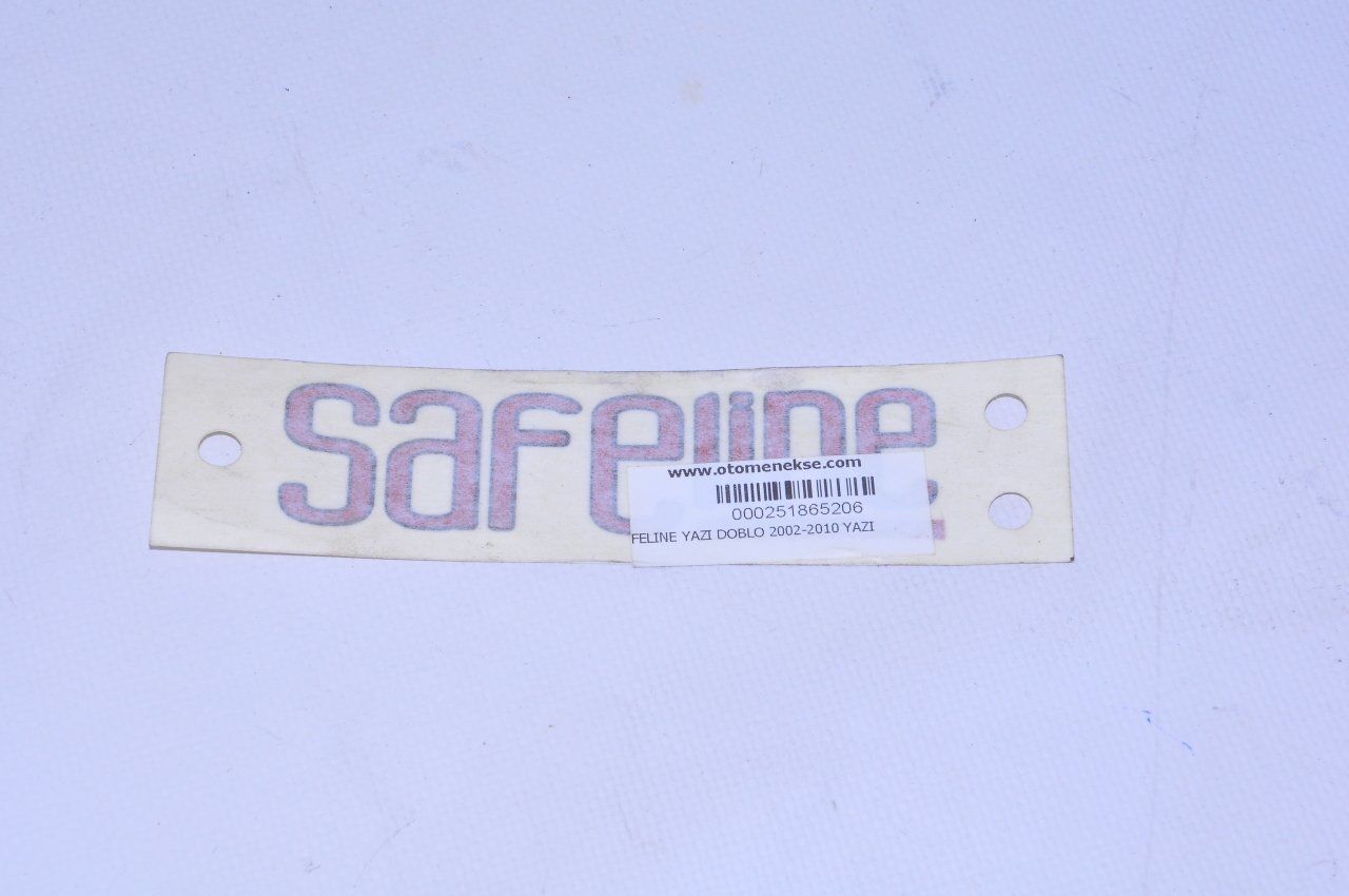Safelıne Yazı (Çamurluk İçin) Doblo 2002-2010 Arası