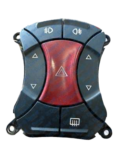 Dörtlü Flaşör+Cam Açma Düğmesi Doblo