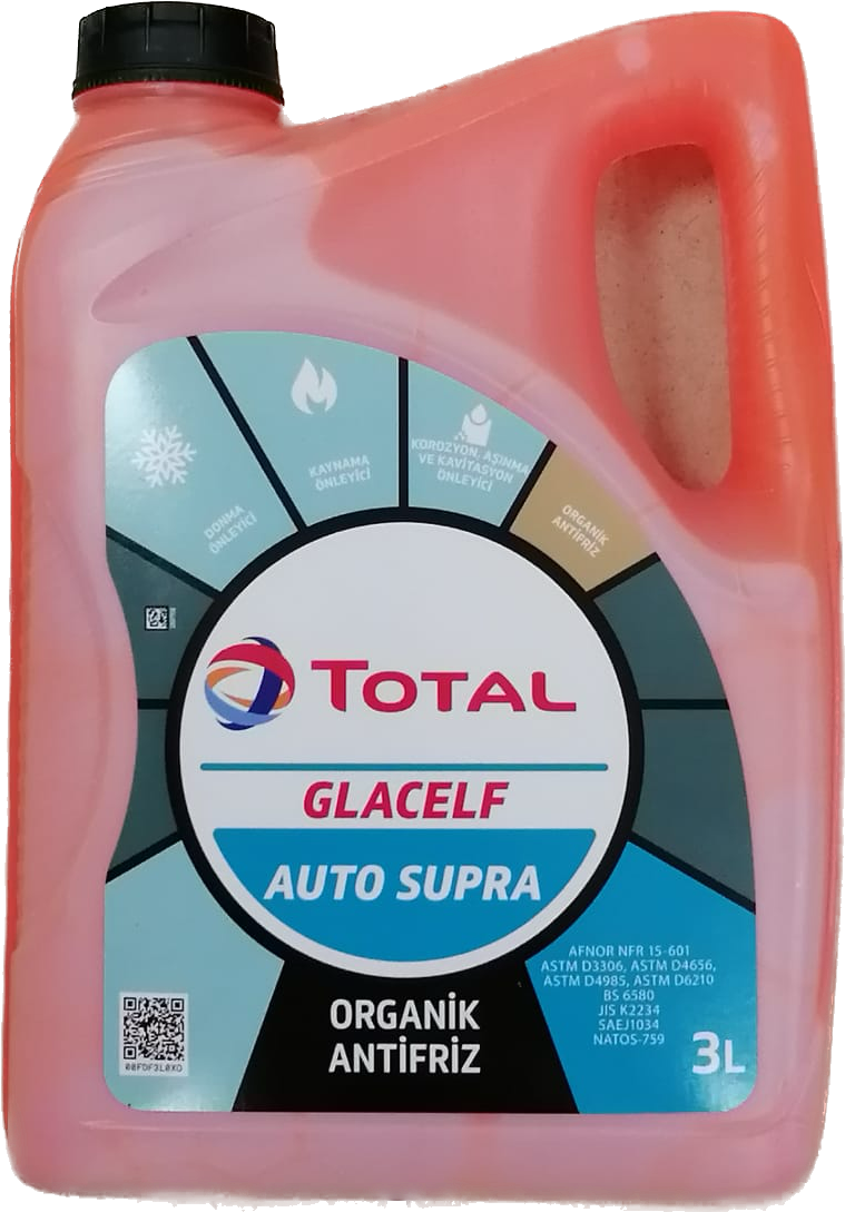 Antifiriz 3Lt .Supra Turuncu (Organik)