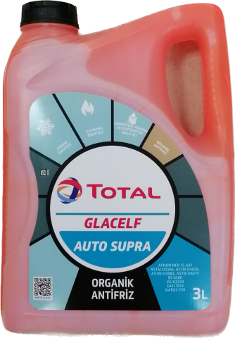 Antifiriz 3Lt .Supra Turuncu (Organik)