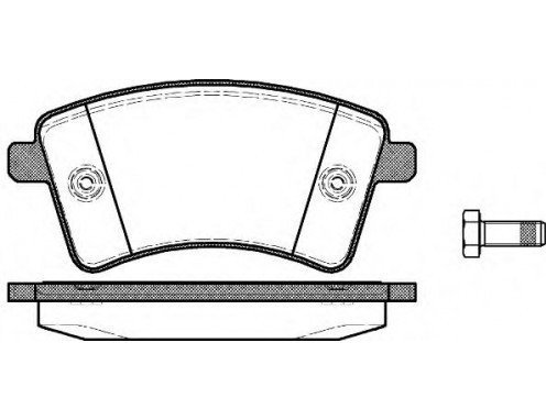 Fren Balatası Tk.Ön Kango III
