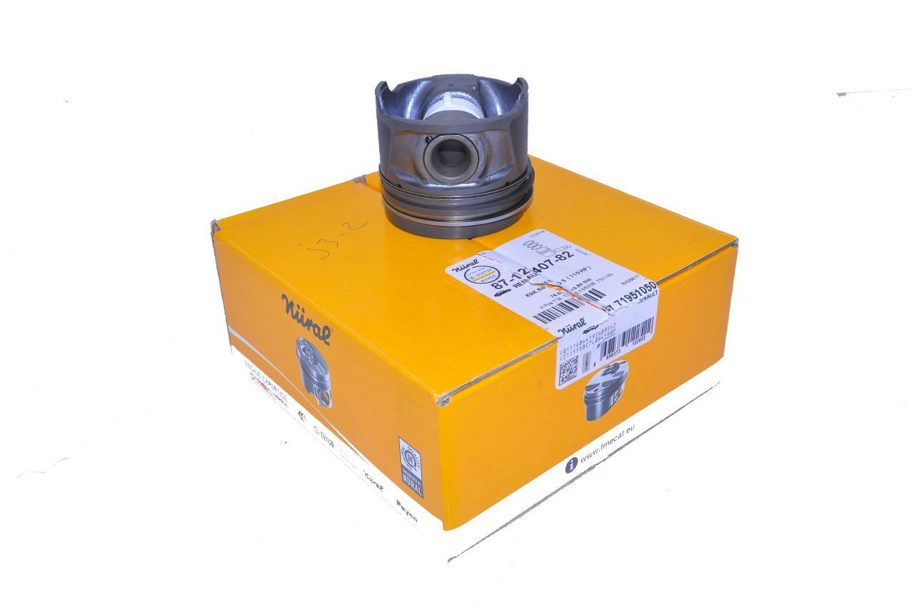 Motor Piston+Segman Tk.0.50 1.5 (020 Mm Kısa) (105 Bg) Megane II-Clio III