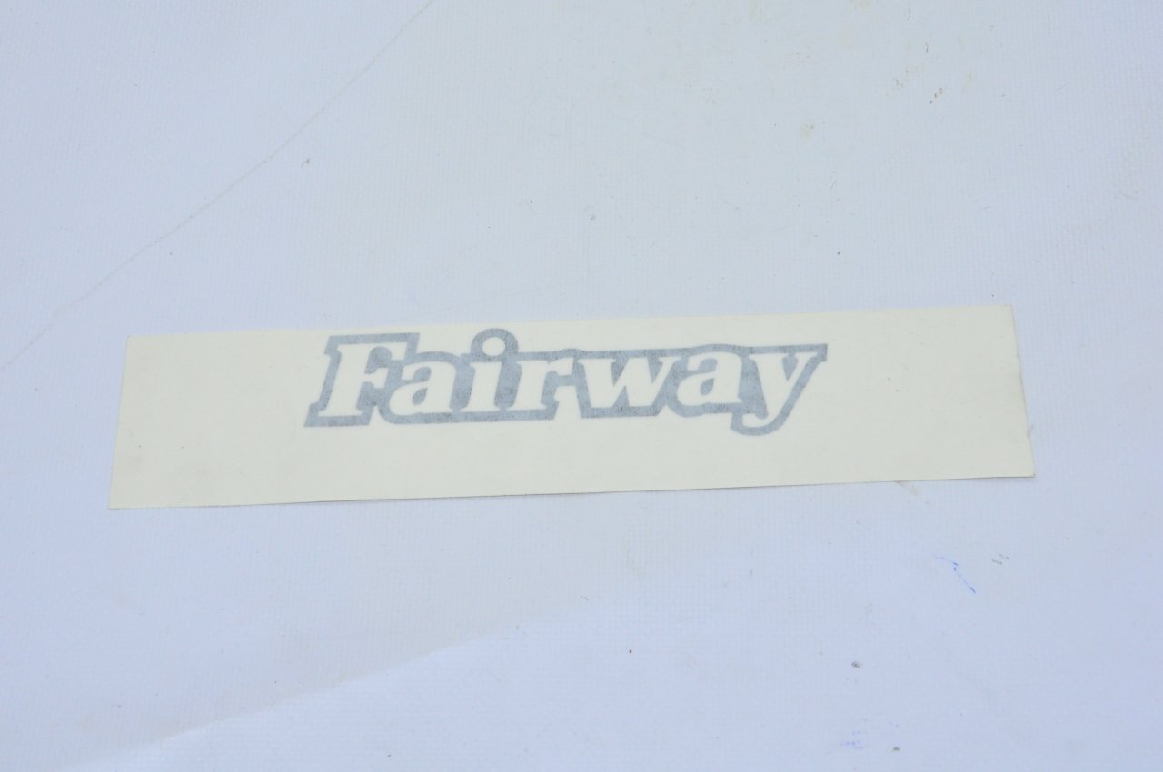 Fairway Yazı (Koyu Renk)