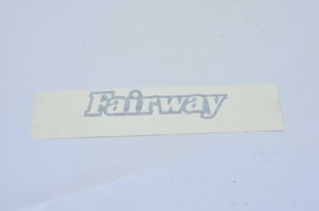 Fairway Yazı (Koyu Renk)