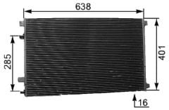 Radyatör Klima (Kondanser) Megane II