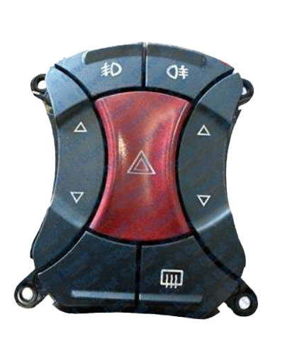 Dörtlü Flaşör+Cam Açma Düğmesi Doblo