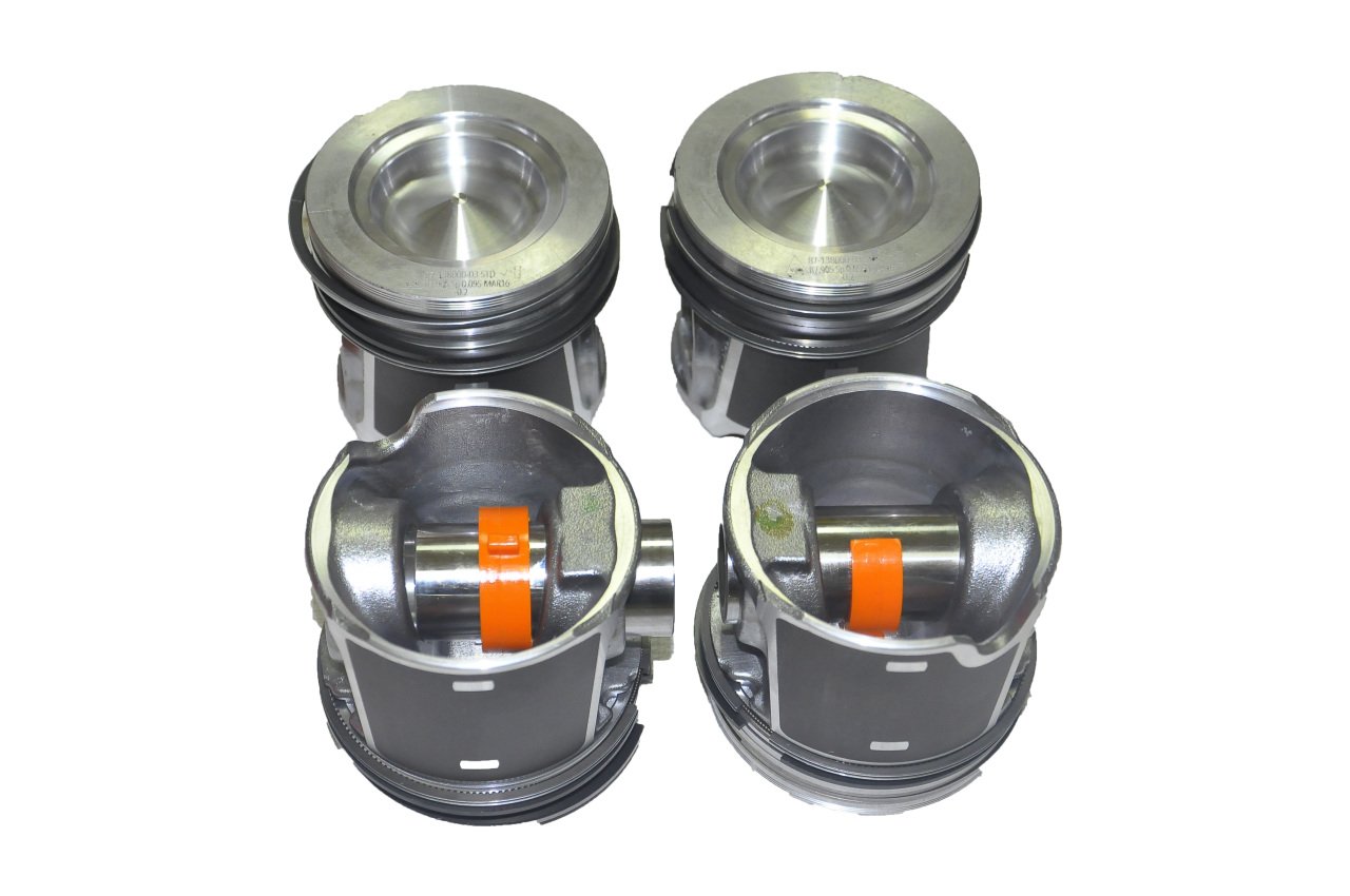 Motor Piston+Segman Tk. Std (0.20 mm Kısa) 2.3 Ducato Euro 4