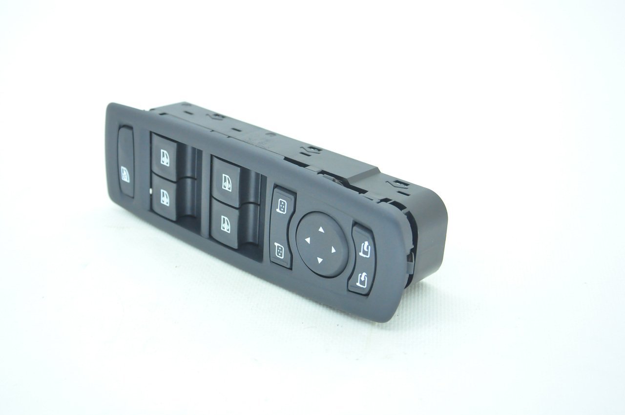 Cam Açma Anahtarı Ön Sol Fluence (Siyah Çift Soketli)