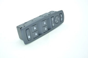 Cam Açma Anahtarı Ön Sol Fluence (Siyah Çift Soketli)