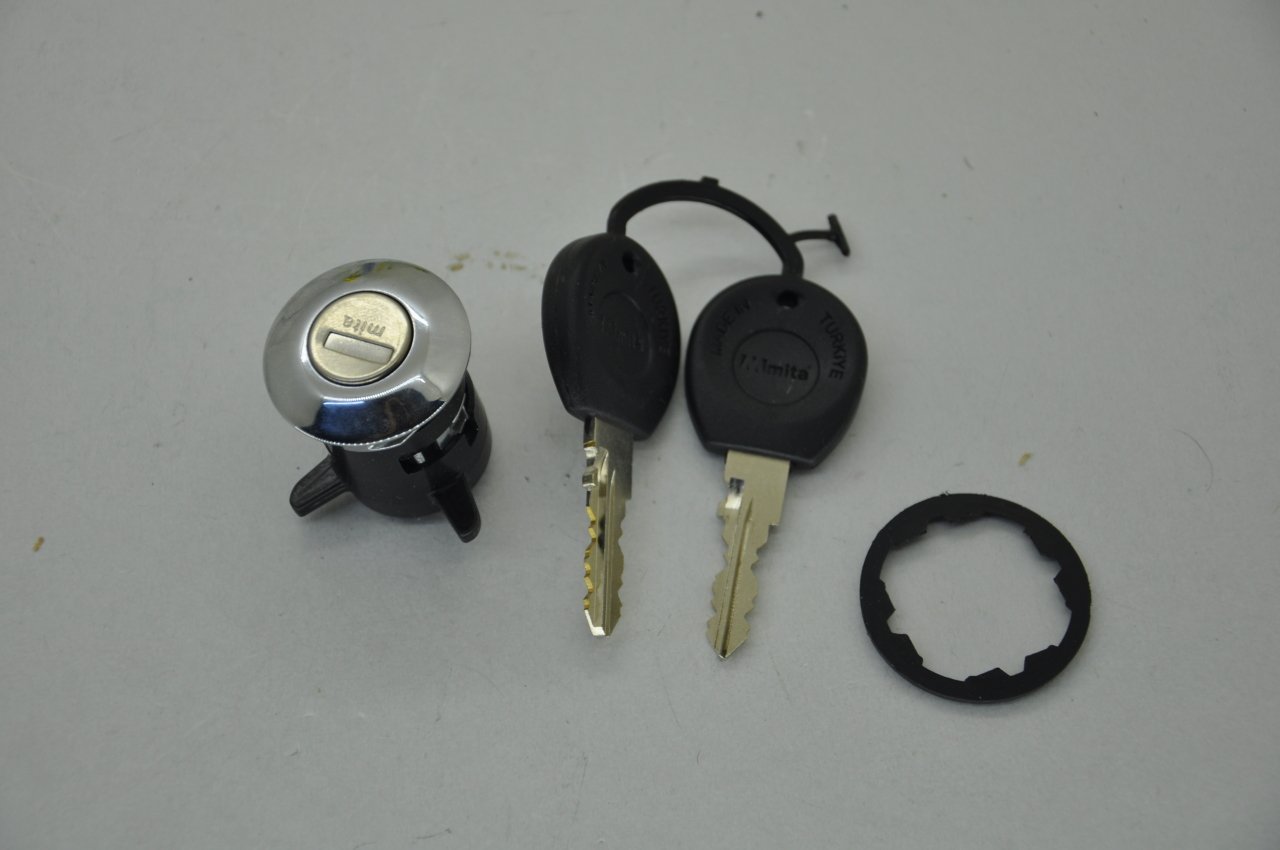 Kapı Kilit Şifre Sol Albea-Palio-Siena (Anahtarlı)