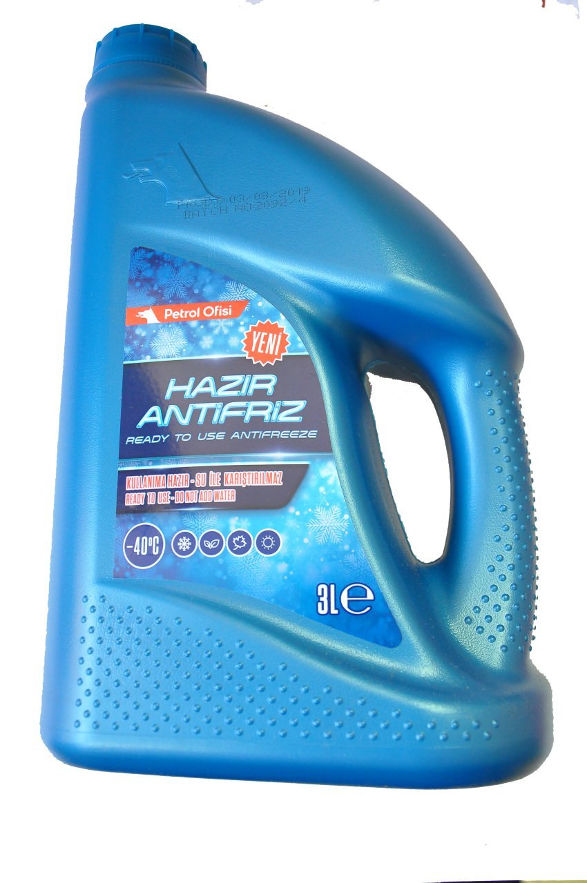 Antifiriz 3 Lt.Mavi (Hazır Antifiriz)