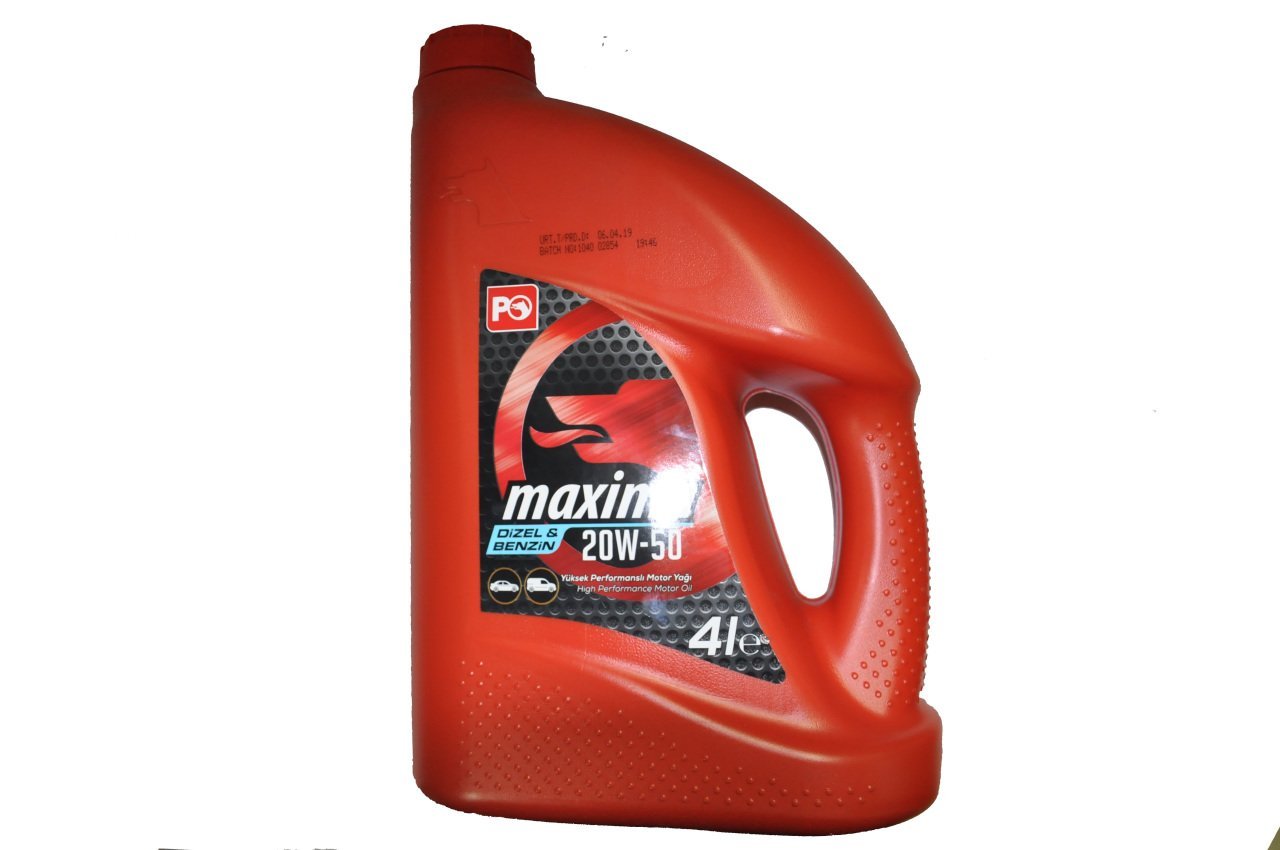 Motor Yağı 4 Lt. 20/50 Maxima